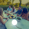 Podłogowa lampa balkonowa Ø40 Buly LUMBL040SSNW LED 1W 3000-6500K IP65 biała
