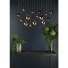 Jadalniana lampa wisząca Aurelia AUR6264 Dar Lighting chrom czarny brąz