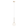Kulista lampa wisząca Bosso 1087XXS30 Aldex  balls nad łóżko złota