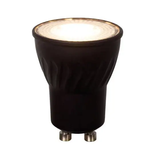 Ceamiczne żarówki 49093/12/30 GU10 LED 3,8W 2200-3000K 280LM czarne