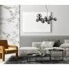 Kulista lampa wisząca Canello PND-406007-11A-BCR czarna