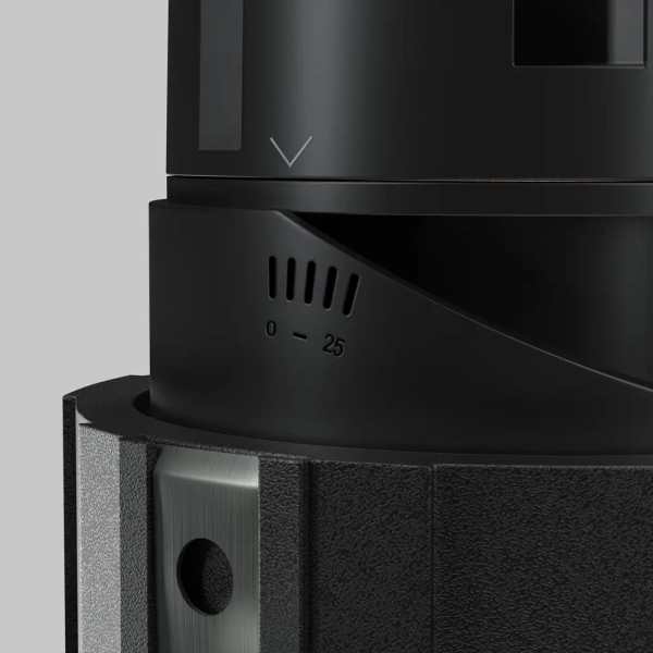 Wpuszczana ledowa oprawa Wise DL057-7W3K-B czarna