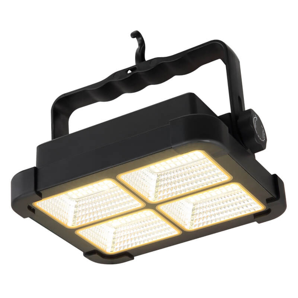Lampa zewnętrzna przenośna Solar 36488-15 Globo LED 15W 4000K IP44 czarna