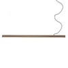 Liniowa lampa wisząca 22207 LED 45W 3000K podłużna brązowy