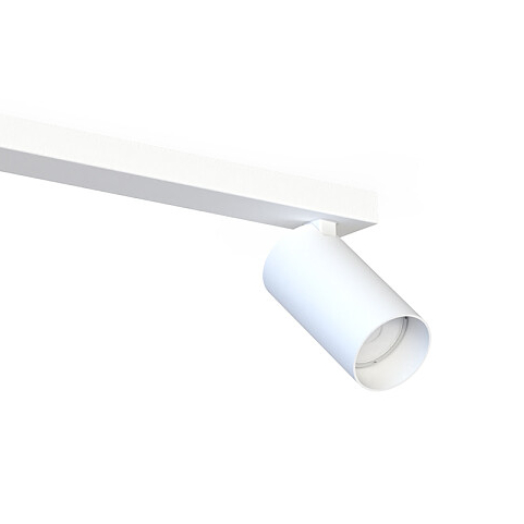 Lampa sufitowa Mono 7811 regulowane reflektorki do salonu białe