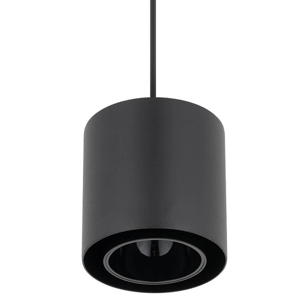 Salonowa lampa wisząca POINT 11512 tuba czarny