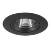 Lampa kuchenna punktowa Egina 10548 Nowodvorski LED 5W 3000K okrągła czarna
