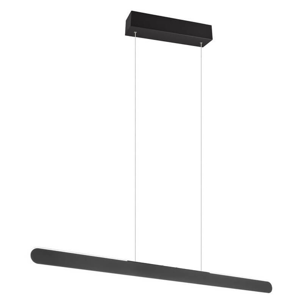 Lampa wisząca liniowa Helios 343310132 LED 28W 2700-6500K salonowa czarna