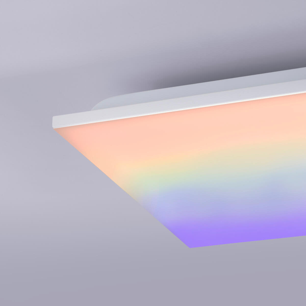Lampa sufitowa YUKON 15620-16 LED 27W 2700-5000K+RGB prostokątna biała