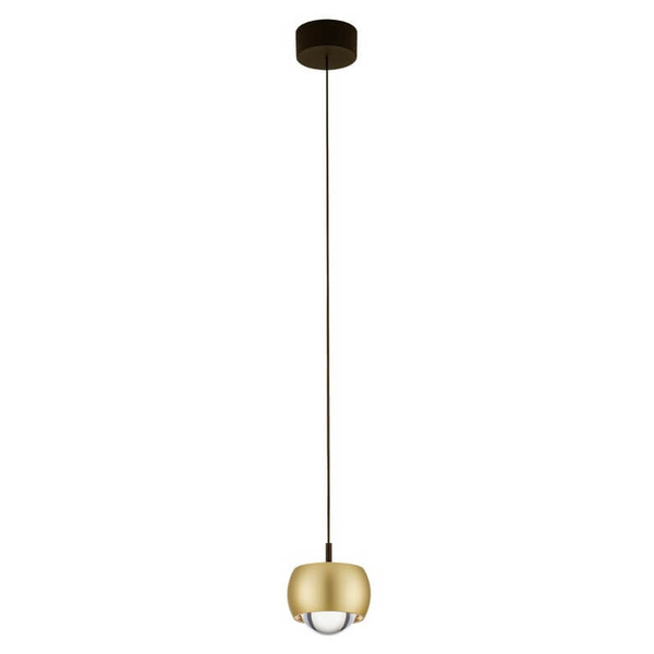 Zwisająca lampa LIMA LE44285 LED 13W 3000K do sypialni bańka złota