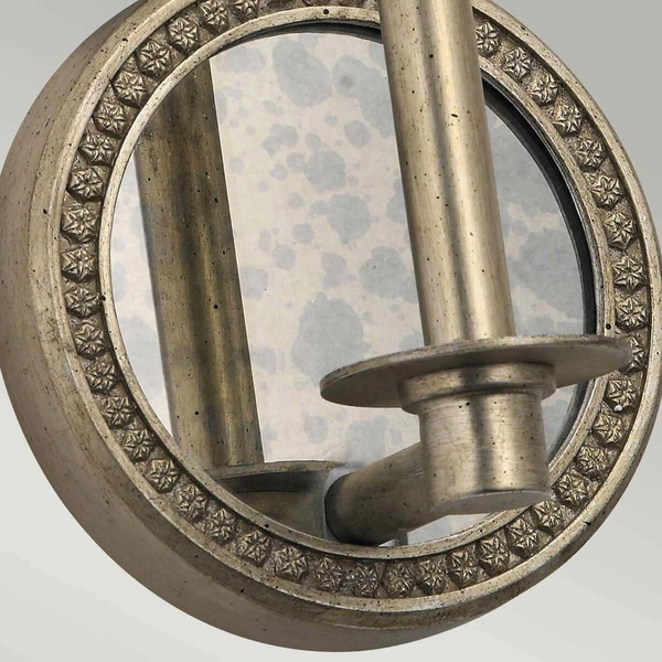 Ścienny kinkiet Rosalie KL-ROSALIE1 Kichler na przedpokój retro jasne złoto