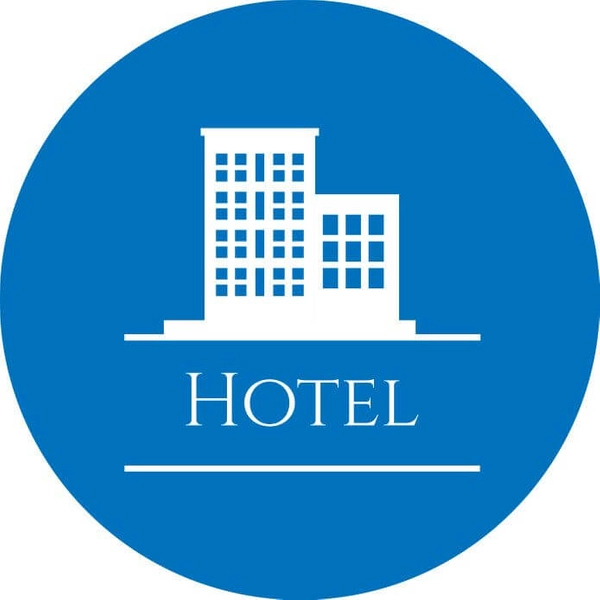 Szkiełko do rzutników logo LOGG1-HOTEL informacyjne