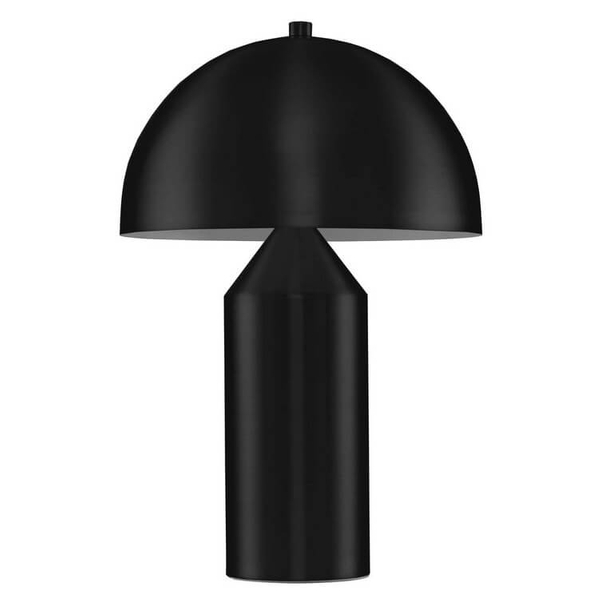 Stojąca lampa stołowa grzybek ABABAY LE44685 na komodę czarny