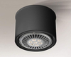 Spot LAMPA sufitowa MIKI 7017 Shilo natynkowa OPRAWA plafon okrągły czarny