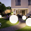 Lampa stojąca zewnętrzna Ø60 Ball ES-B060 Step IP65 okrąg koło tarasowa biała