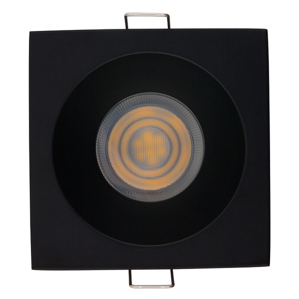 Lampa podtynkowa do łazienki Delta 8370 czarny wpust schodowy