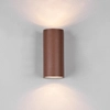 Elewacyjna lampa ścienna ORVIE DL224204260 góra-dół IP44 rdzawa