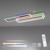 Sterowana lampa sufitowa FELIX srebrna 14637-55 2xLED 50W 2700-5000K RGB