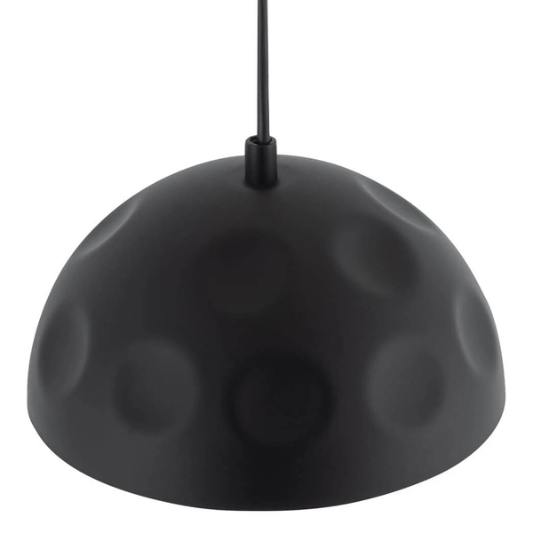 Kopułowa lampa wisząca Hemisphere 10702 do kuchni metalowa czarna złota