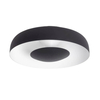 Okrągły plafon Portafortuna ABR-PPF20W LED 20W 3000K do sypialni czarny