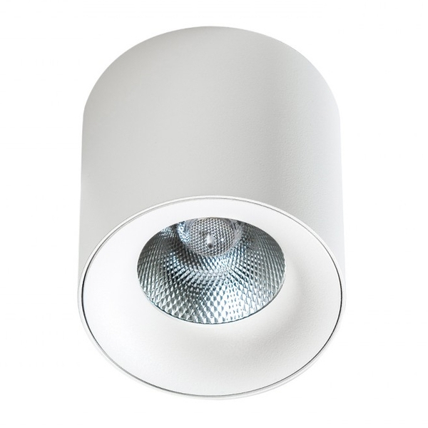 Pokojowa lampa sufitowa Mane biała tuba LED 10W nowoczesna