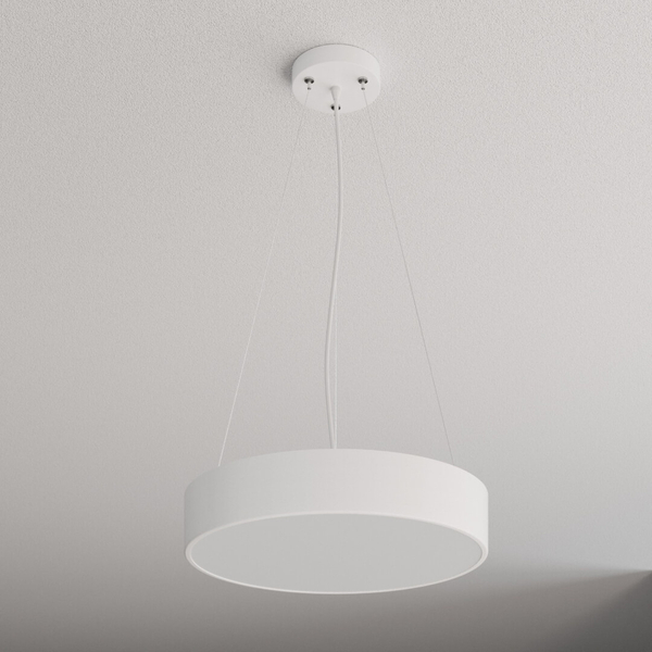 Minimalistyczna lampa wisząca Cleo 137623690234 Team do salonu biała