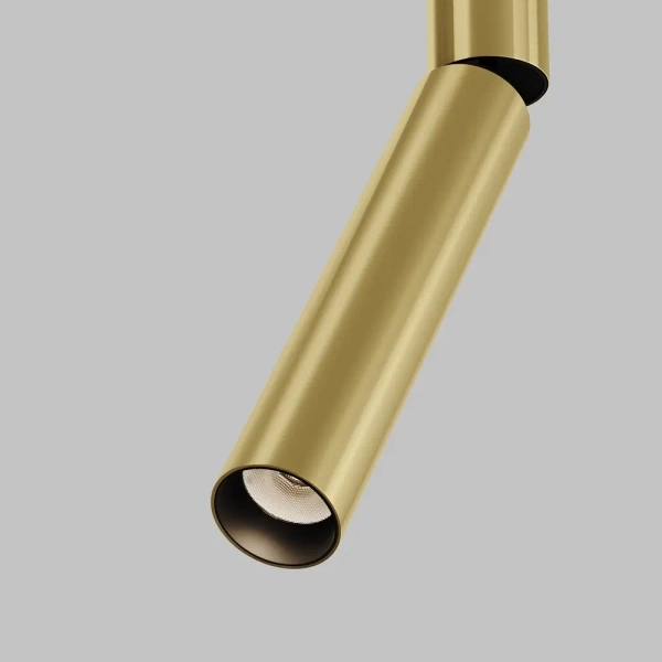 Jednofazowa lampa do szyn Focus Dual TR142-1-6W3K-BS LED 6W 3000K złoty