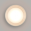 Okrągła lampa ścienna Candy ST-MB1308 white LED 3,8W 3000K metalowa biała