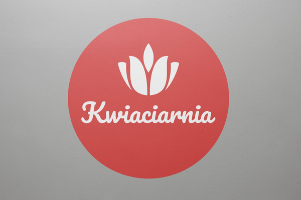 Szkiełko do projektora LOGG1-KWIACIARNIA wymienna nakładka reklama
