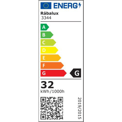 Plafon LAMPA sufitowa ROB 3344 Rabalux kwadratowa OPRAWA LED 32W 3000K biały