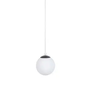 Metalowa lampa wisząca Tavira tuba 41483 do salonu brązowa