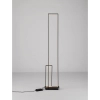 Podłogowa lampa metalowa JURENZO LE45480 LED 45W 3200K czarna