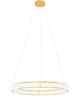 Glamour lampa wisząca Liberty LED 24W 3000K złoty ring