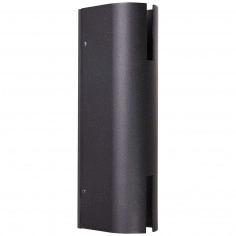 Elewacyjna LAMPA ścienna ROVIGO 602/BK-9 Italux metalowa OPRAWA kinkiet LED 16W 3000K do ogrodu outdoor IP54 czarny