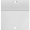 Stożkowa lampa wisząca ACHOCALLA LE44760 LED 5W 3000K biała