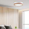 Lampa sufitowa jutowa Linobianco 6578 TK Lighting ekologiczna brązowa biała