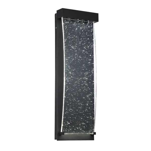 Elewacyjna lampa ścienna Kabo QN-KABO-M-BK LED 10W 3000K IP44 czarny