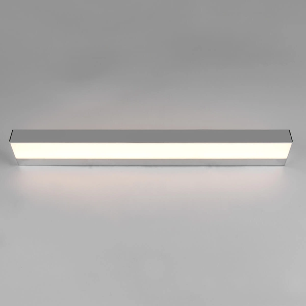 Podłużna lampa ścienna ROCCO 283916006 Trio LED 8W 3000K IP44 srebrna