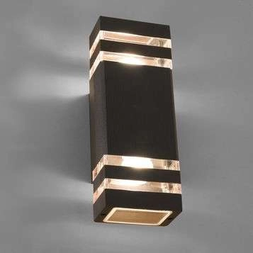 Lampa elewacyjna zewnętrzna do ogrodu IP54 outdoor czarna RIO OUTLET
