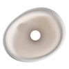 Sufitowa lampa kopuła STONE DN426-40C metalowa kamień biała