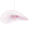 Wisząca LAMPA loft KP-21 RÓŻOWY Kaja druciany ZWIS nad łóżko