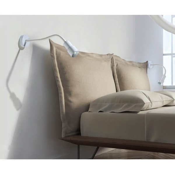 Kinkiet sypialniany Lumi Flex AZ4562 LED 5W 3000K na peszlu biały