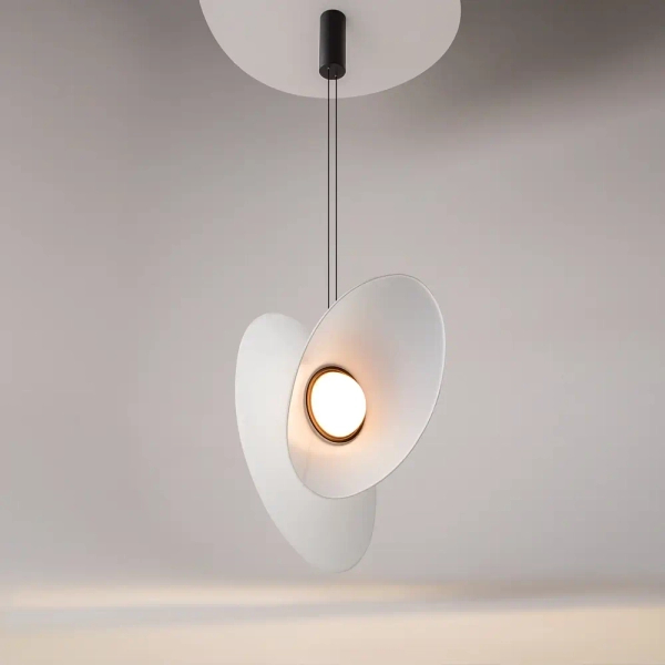 Ledowa lampa wisząca Evolution MOD396PL-L10W3K LED 9W 3000K biała