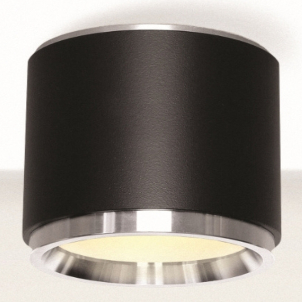 Plafon sufitowy Reti 310402131 Elkim LED 10W 3000K okrągły aluminium czarny