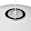 Wisząca lampa SILK ST-2328-50 Step Into Design owalna tkanina biała