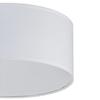 Kuchenna lampa sufitowa Rondo 3331 TK Lighting okrągła z tkaniny biała