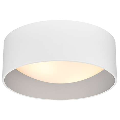 Plafon LAMPA sufitowa VERO 30442202 Kaspa okrągła OPRAWA metalowa biała