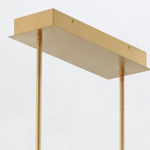 Wisząca lampa do sypialni Inizio QN-INIZIO-LP-M-BG LED 86W 3000K złoty