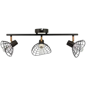 Kuchenna lampa sufitowa 8631/3 BL CO loftowa czarna