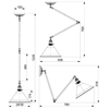 Industrialna LAMPA sufitowa PROVENCE PV-GWP-CPR Elstead loftowa OPRAWA metalowa miedziana